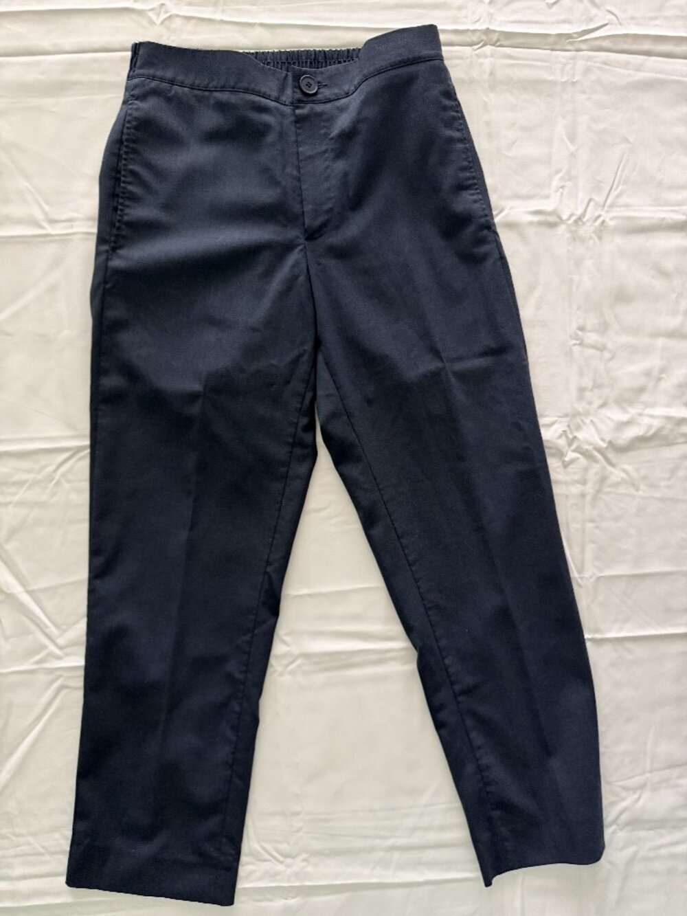 Sandro Paris Black Slim Tapered Designer Trouser Pants 36